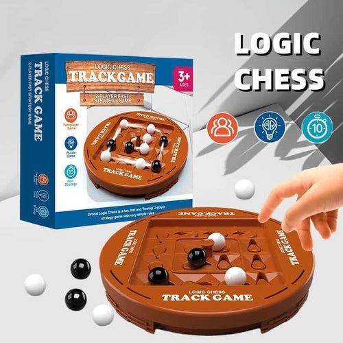 Logic Track Chess: The Ultimate 2-Player Strategy Battle ♟️🧠