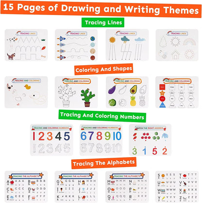 Montessori Busy Book | 30-Theme Preschool Learning Binder 📚