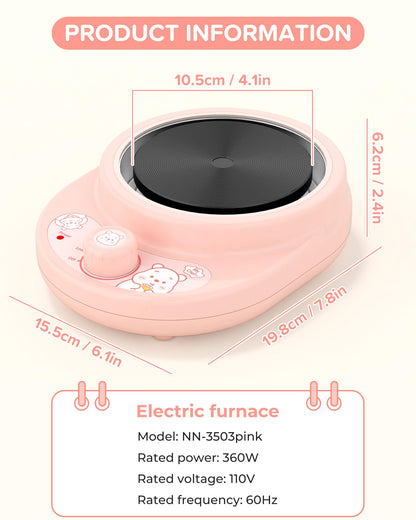 Mini Chef Real Cooking Set | Kids Safe Kitchen with Induction Cooker 🍳