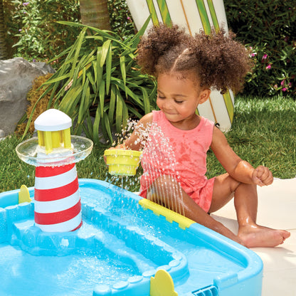 2-in-1 Foldable Water Table & Splash Pad Set 🌊⛱️