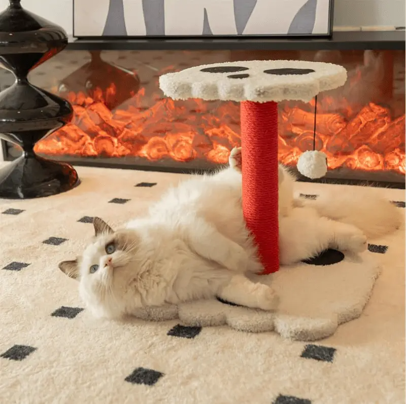 Durable Gothic Spooky No-Chipping Sisal Cat Scratcher