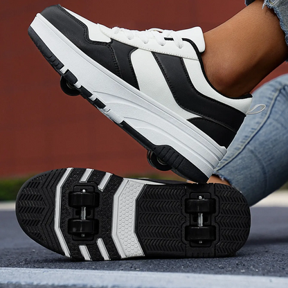 Stylish Children's Roller Skates with Removable Wheels