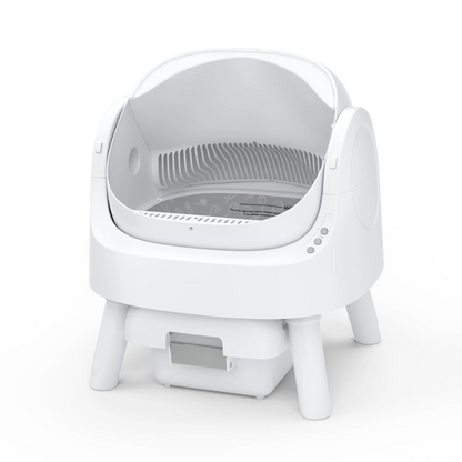 Open-Top Odor-Free Waste Disposal Self-Cleaning Cat Litter Box