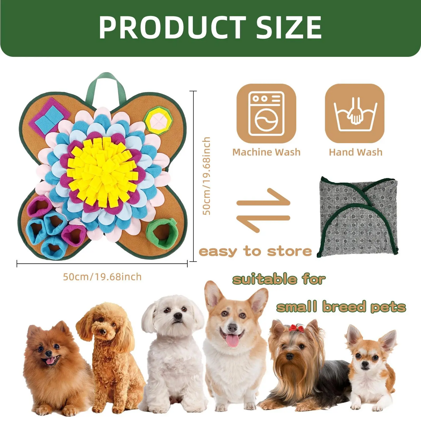 Colorful Interactive Pet Sniffing Toy