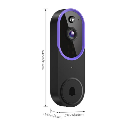 Wireless Video Doorbell Camera, Smart Security Doorbell Camera