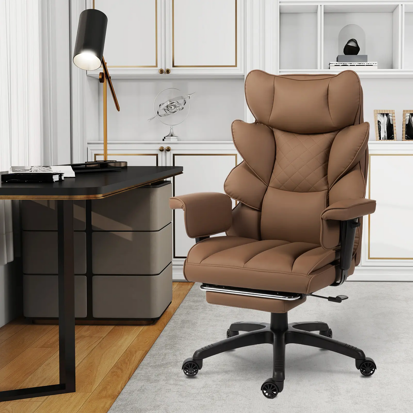 Ergonomic Office Chair with Independent Pocket Spring Lumbar Support