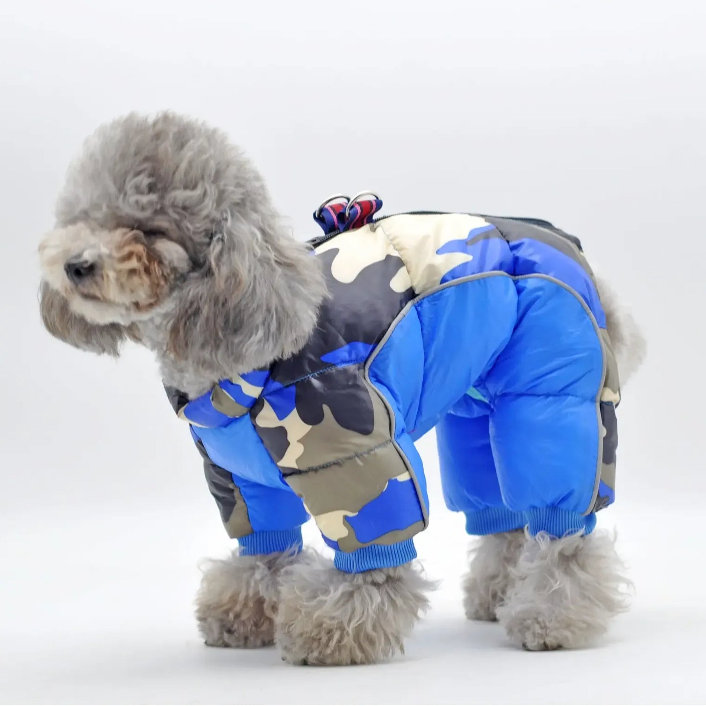Super Warm Winter Dog Jacket for Small/Medium Dogs - Thicker Cotton Coat Waterproof and cold proof, Snowy Days, and Outdoor Walks - Pocket Hoodie for Convenience