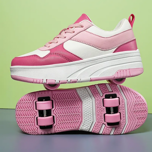 Stylish Children's Roller Skates with Removable Wheels