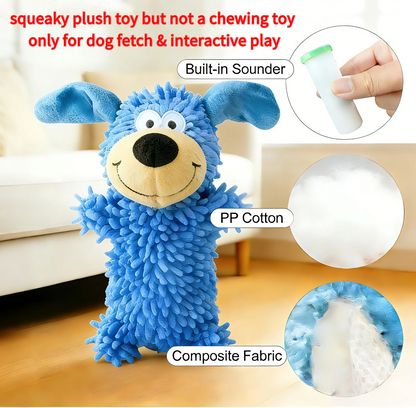 Teething Fun Plush Dog Toys