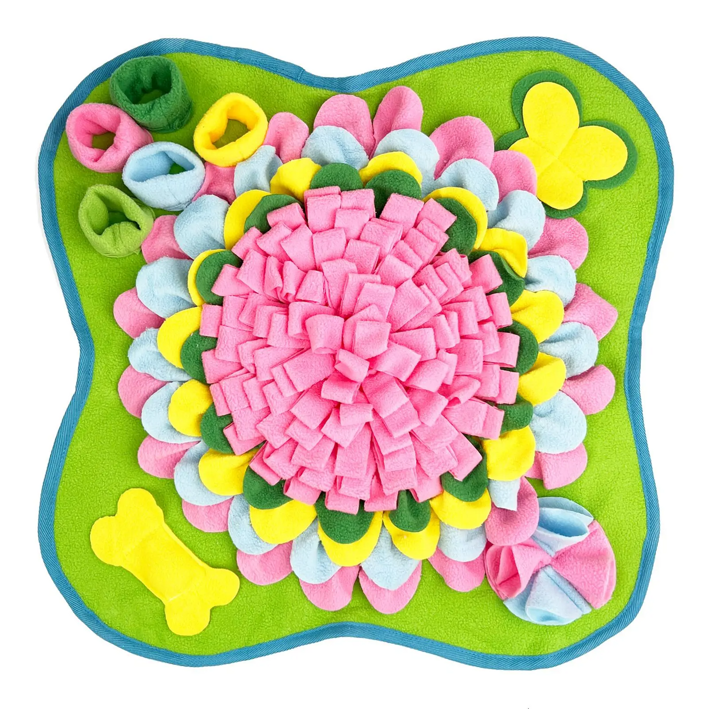 Flower Design Indestructible Pet Snuffle Mat