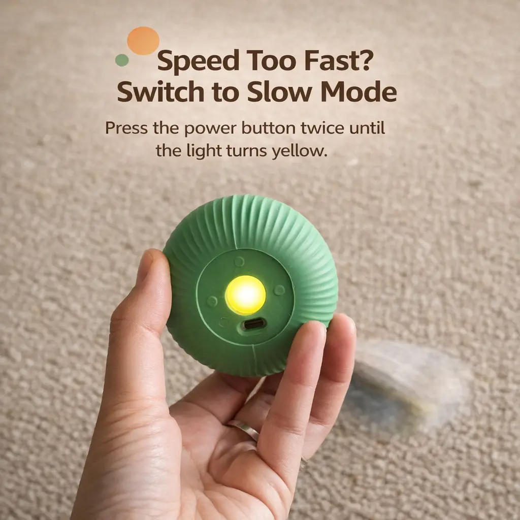 Smart Interactive Pet Ball with Sound & Chewy Ropes