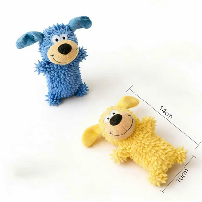 Teething Fun Plush Dog Toys